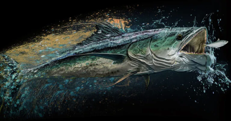"kingfish" Digital Artwork by Mark Mayo